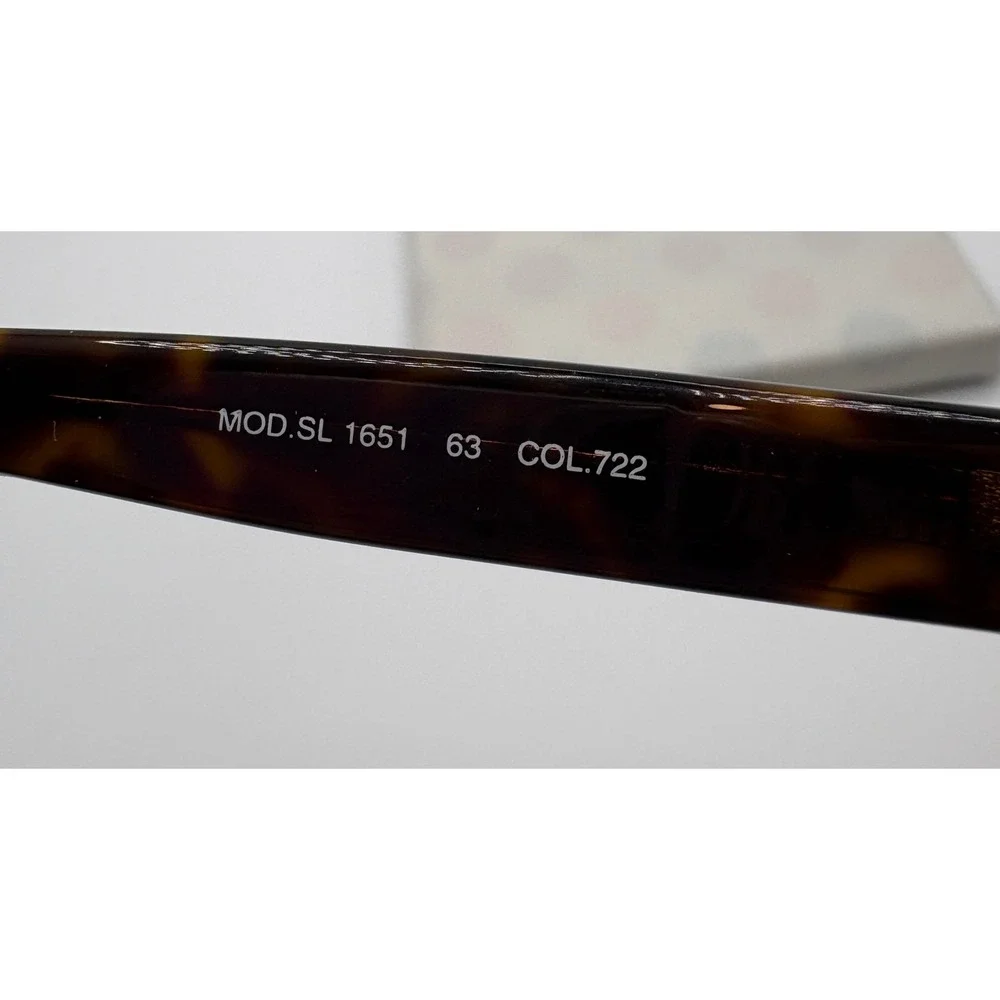 Lozza Estoril 1 1651/63/722 Brown/Tan Oval Tortoiseshell Sunglasses Italian Made